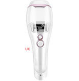 Laser freezing point hair removal device