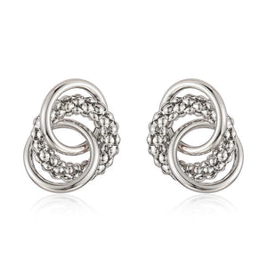 Personalized Heavy Metal High-grade Large Circle Retro Design Earrings