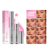6 Colors Multifunctional Cosmetic Brush Liquid Highlight Blush Stick