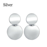 Personalized Heavy Metal High-grade Large Circle Retro Design Earrings