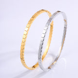 Irregular Honeycomb Fashion Minimalist Titanium Steel Bracelet