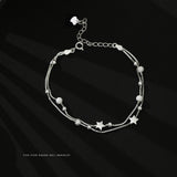 Double Circles Star Bracelet