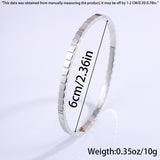 Irregular Honeycomb Fashion Minimalist Titanium Steel Bracelet