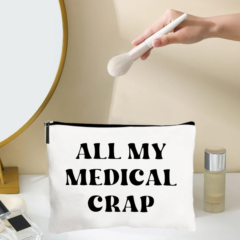 Pill Cosmetic Bag Coin Purse Portable Travel Storage Bag