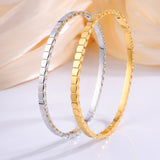 Irregular Honeycomb Fashion Minimalist Titanium Steel Bracelet