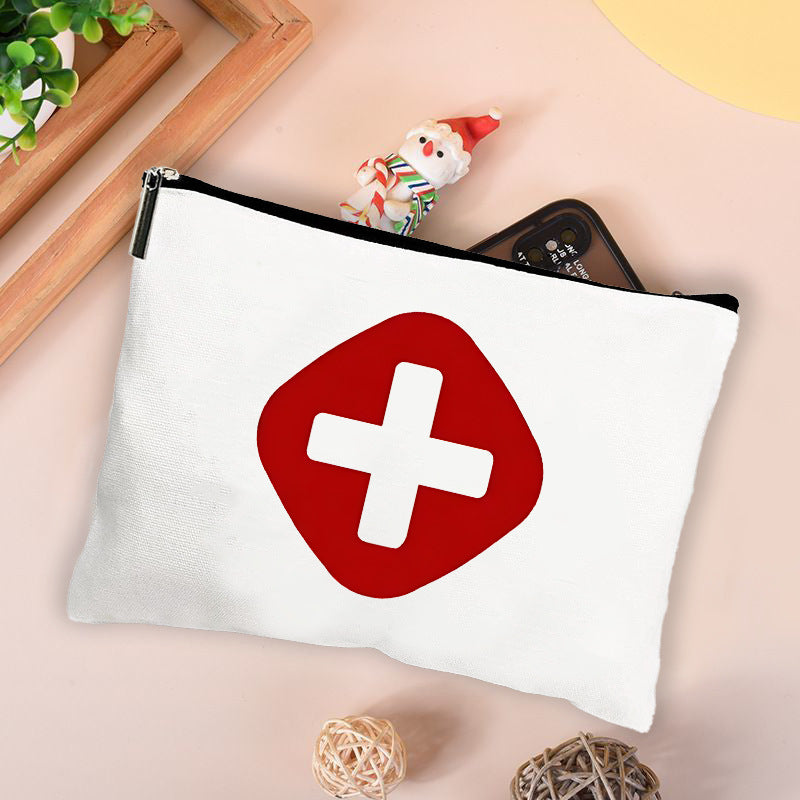 Pill Cosmetic Bag Coin Purse Portable Travel Storage Bag