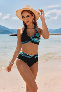 Fashion Printed Swimsuit Lady Sexy Bikini Suit