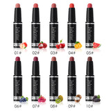 Matte Finish Makeup Lipstick Rotating Velvet Lasting No Stain On Cup