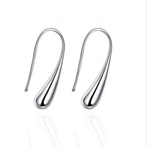 Water Drop Suit Simple Daily Fashion Necklace Earrings Bracelet Ring Suit