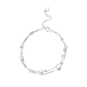 Double Circles Star Bracelet