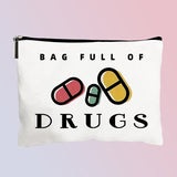Pill Cosmetic Bag Coin Purse Portable Travel Storage Bag