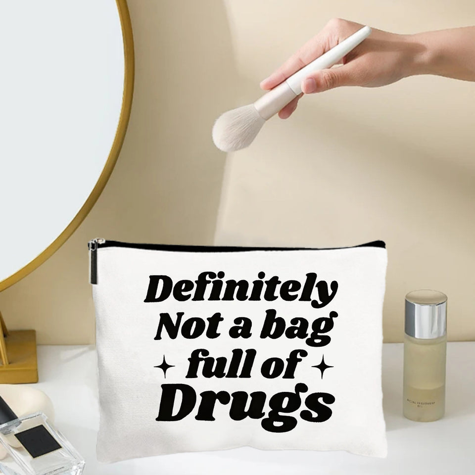 Pill Cosmetic Bag Coin Purse Portable Travel Storage Bag