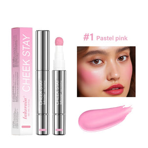 6 Colors Multifunctional Cosmetic Brush Liquid Highlight Blush Stick