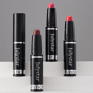 Matte Finish Makeup Lipstick Rotating Velvet Lasting No Stain On Cup
