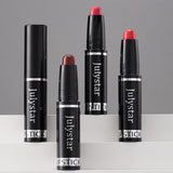 Matte Finish Makeup Lipstick Rotating Velvet Lasting No Stain On Cup