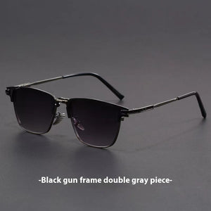 Retro Artistic UV Protection Small Square Box Sunglasses