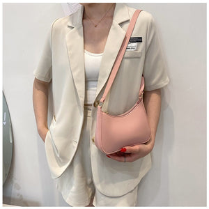 Women's Retro Portable Shoulder Underarm Bag Handbag