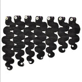 Hot Sale 2025 Brazilian Body Bo Raw Human Hair Extension Affordable Bundle Weave Customizable Factory Direct